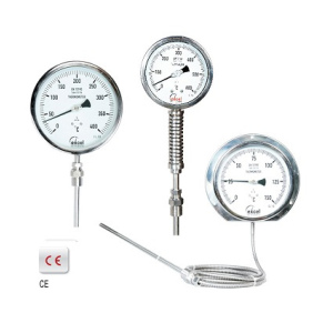 Excel All SS Industrial Bi-Metal Dial Thermometer