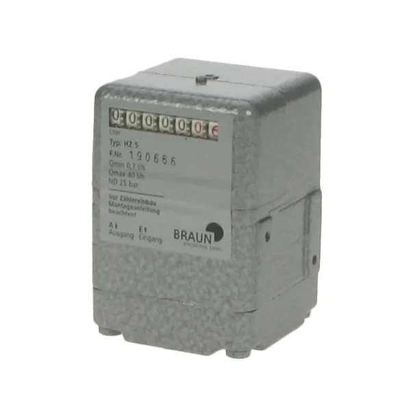 Hytek Braun HZ5 ⅛” Low Flow Meter for Heating Oil / Diesel