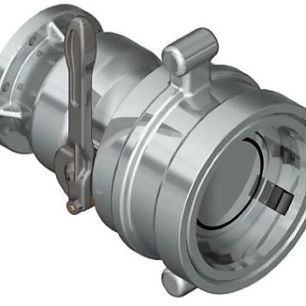 OMC API PR 1004 dry-disconnect coupling with integrated check valve for liquid phase